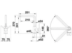 Blanco Mila - Grifo De Fregadero, Cromo 519414 -Blanco 59cb0f8787e468b520769526