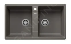 Blanco Zia 9 - Fregadero De Silgranite, 860x500 Mm, Gris 527393