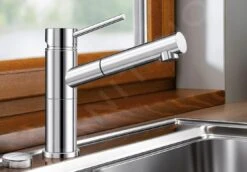 Blanco Alta S - Grifo De Fregadero Con Salida Extraíble, Plegable Bajo Ventana, Cromo 518413 -Blanco 5b26137cc9a56d8f3ff9a2c6