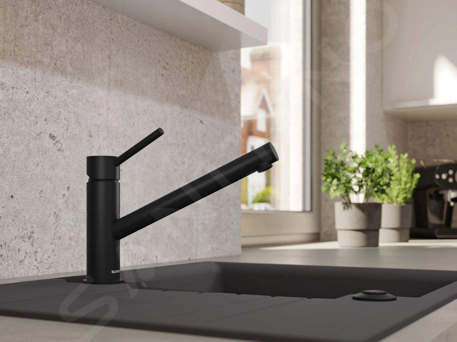 Blanco Kano - Grifo De Fregadero, Negro Mate 526667 5 Blanco Kano - Grifo De Fregadero, Negro Mate 526667 - Imagen 3