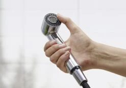 Blanco Wega S - Grifo De Fregadero Con Ducha Extraíble, Café/cromo 526424 -Blanco 62adb83339baab2507a95e80 2