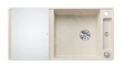 Blanco Axia III XL 6 - Fregadero De Silgranite, 990x500 Mm, Con Control De Desagüe Y Accesorios, InFino, Blanco Suave 527053 -Blanco 65c800a59dfba674c29c1e45