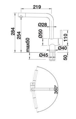 Blanco Linus - Grifo De Fregadero, Blanco 516702 -Blanco 661a5a5946b6dd55a124ea3f 2