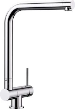 Blanco Laressa F - Grifo De Fregadero, Plegable Bajo Ventana, Cromo 521545