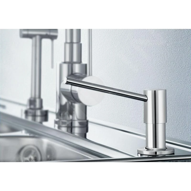 Blanco Accesorios - Dispensador De Detergente Torre, Acero Inoxidable Cepillado 521541 6 Blanco Accesorios - Dispensador De Detergente Torre, Acero Inoxidable Cepillado 521541 - Imagen 4