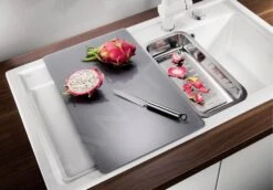 Blanco Accesorios - Cubeta Zenar Para Fregadero, Acero Inoxidable 223077 -Blanco 67c717143cbbe237df8cfe1c