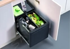 Blanco Botton Pro - Cubo De Basura Extraíble, Con Separación, Capacidad 26 L 517468 -Blanco 6bb05dd7298d30edf55d38e4 1