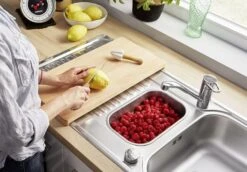 Blanco Wega II - Grifo De Fregadero, Cromo 526402 -Blanco 6cea00ba18f0ab22fad31b10