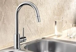 Blanco Mida S - Grifo De Fregadero Con Salida Extraíble, Cromo 521454 -Blanco 6ed14b1a62a0529e673d3992