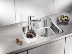 Blanco Tivo S - Grifo De Fregadero Con Ducha Extraíble, Cromo 517648 -Blanco 70c0be31d506e1343ae77898