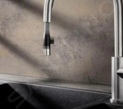 Blanco Candor S - Grifo De Fregadero Con Caño Extraíble, Acero Inoxidable Cepillado 523121 -Blanco 7473d44ed6b8555062ea1c31