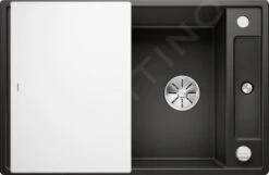 Blanco Axia III 45 - Fregadero De Silgranite, 780x510 Mm, Con Control De Desagüe Y Con Accesorios, Negro 525840 10 Blanco Axia III 45 - Fregadero De Silgranite, 780x510 Mm, Con Control De Desagüe Y Con Accesorios, Negro 525840 -Blanco 747711b440a58cb47dfe9376