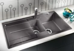 Blanco Metra 6 - Fregadero De Silgranite, 1000x500 Mm, Antracita 513230 -Blanco 74a9d36b76aa23397df803a9