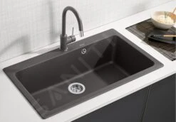 Blanco Naya XL 9 - Fregadero De Silgranite, 860x510 Mm, Antracita 521811 -Blanco 75118bf3d69b500fea264fcf