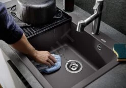 Blanco Naya 5 - Fregadero De Silgranite, 515x510 Mm, Antracita 526579 -Blanco 7c432b0a2b1605a526b59086