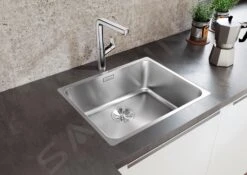 Blanco Solis 500 - Fregadero, 540x440 Mm, Acero Inoxidable Cepillado 526123 -Blanco 800f93cfdc75a9f28330f299