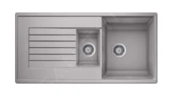 Blanco Zia 6 - Fregadero Silgranite, 1000x500 Mm, Aluminio 514741