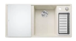 Blanco Axia III 6 - Fregadero De Silgranite, 1000x510 Mm, Con Control De Desagüe Y Accesorios, InFino, Blanco Suave 527045 -Blanco 81af02163e4bbc253e954e8c