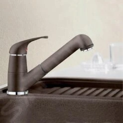 Blanco Daras S - Grifo De Fregadero Con Salida Extraíble, Café 517740 -Blanco 828540ce4cb9ebc9bbad2f35