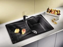 Blanco Daras - Grifo De Fregadero, Negro 526152 -Blanco 82ba09012ec2962359f766e6