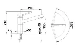 Blanco Alta - Grifo De Fregadero, Plegable Bajo Ventana, Cromo 518412 -Blanco 846cb66bb1d35e6998d146cb