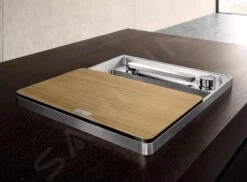 Blanco Eloscope F II - Grifo De Fregadero Plegable Bajo Ventana, Instalación De 2 Orificios, Cromo 516672 -Blanco 8cb0859c646bcb4e09b65de9