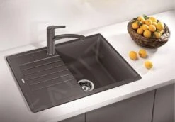 Blanco Zia 45 - Fregadero De Silgranite, 680x500 Mm, Compact, Antracita 524721 -Blanco 8dee95baf92bcbb530a0fb0d