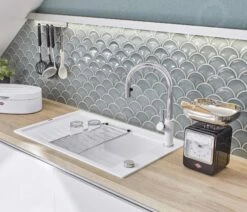 Blanco Elon XL 6 - Fregadero De Silgranite, 780x500 Mm, Con Accesorios, InFino, Blanco 524838 -Blanco 90adfaad0e7b87ef6eb8359c