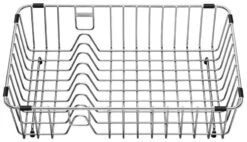 Blanco Accesorios - Cesta Para Vajilla Naya, 406x251 Mm, Acero Inoxidable 231692