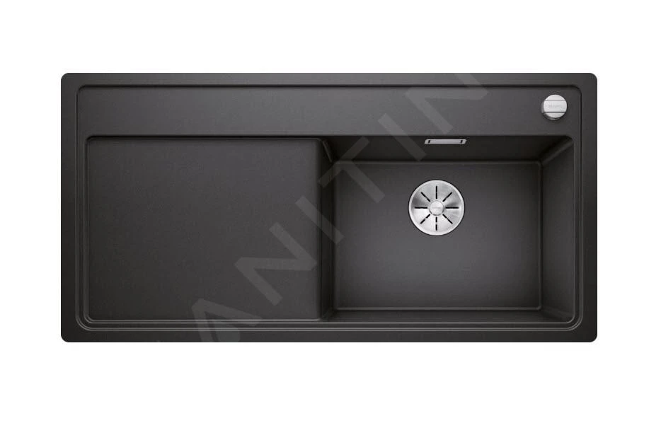Blanco Zenar XL 6 - Fregadero De Silgranite, 987,5x497,5 Mm, InFino, Antracita 523902 3 Blanco Zenar XL 6 - Fregadero De Silgranite, 987,5x497,5 Mm, InFino, Antracita 523902