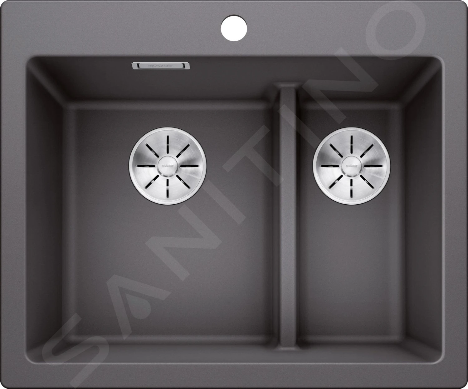 Blanco Pleon 6 Split - Fregadero De Silgranite, 615x510 Mm, Roca Gris 521690 3 Blanco Pleon 6 Split - Fregadero De Silgranite, 615x510 Mm, Roca Gris 521690