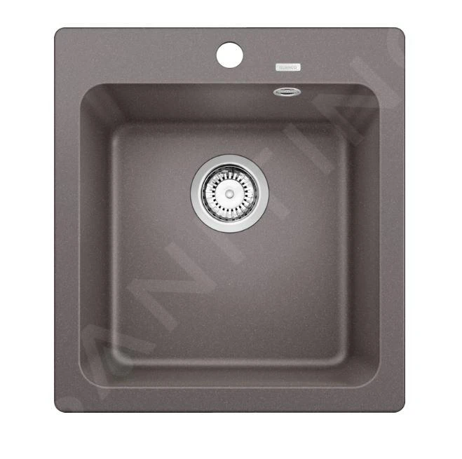 Blanco Naya 45 - Fregadero Silgranite, 510x465 Mm, Aluminio 526573 3 Blanco Naya 45 - Fregadero Silgranite, 510x465 Mm, Aluminio 526573