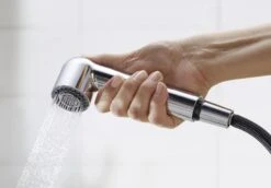 Blanco Wega S - Grifo De Fregadero Con Ducha Extraíble, Cromo 526416 -Blanco 99a824bc3ca7c119299be401 3