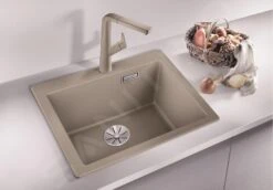 Blanco Pleon 5 - Fregadero De Silgranite, 515x510 Mm, Alumunio 521670 -Blanco 9c0aeb59d64b75b05879783e