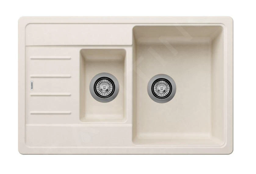 Blanco Legra 6 - Fregadero De Silgranite, 780x500 Mm, Blanco Suave 527087 3 Blanco Legra 6 - Fregadero De Silgranite, 780x500 Mm, Blanco Suave 527087