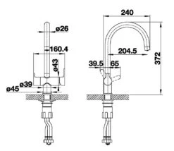 Blanco Trima - Grifo De Fregadero Con Filtración, Cromo 520840 -Blanco a2e3375ee87160d2650f0490