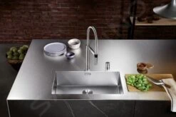 Blanco Culina S - Grifo De Fregadero Con Brazo Flexible, Instalación De 2 Orificios, Cromo 519782 -Blanco a523138f23a1fcf12cb84a48