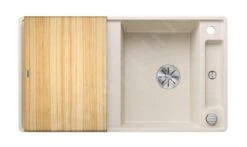 Blanco Axia III 5 - Fregadero De Silgranite, 905x500 Mm, Con Accesorios, InFino, Blanco Suave 527041 -Blanco a7390740b805b4406519f600