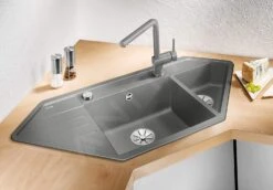 Blanco Lexa 9 - Fregadero De Silgranite, 1070x510 Mm, InFino, Blanco 524994 -Blanco a7d7b0bb9863a1d2b7dcd8fb