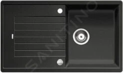 Blanco Zia 5 - Fregadero De Silgranite, 860x500 Mm, Con Control De Desagüe, Antracita 520502