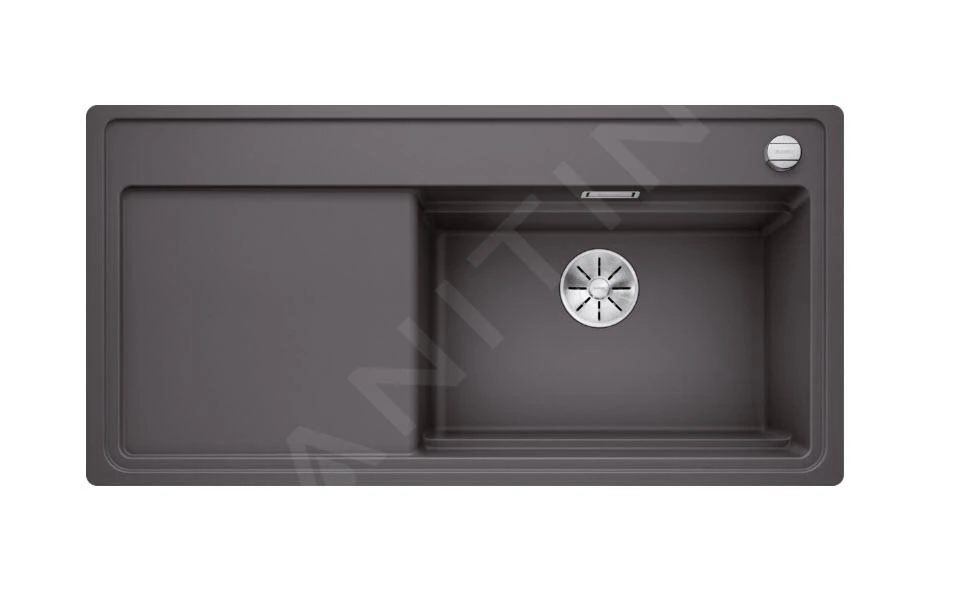 Blanco Zenar XL 6 - Fregadero De Silgranite, 987,5x497,5 Mm, InFino, Roca Gris 523903 3 Blanco Zenar XL 6 - Fregadero De Silgranite, 987,5x497,5 Mm, InFino, Roca Gris 523903