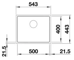 Blanco Subline 500 - Fregadero De Silgranite, 543x443 Mm, Con Control De Desagüe, SteelFrame, Negro 525998 -Blanco b1b406cec8a5b9b8cba3dad5