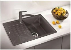 Blanco Zia 45 - Fregadero De Silgranite, 680x500 Mm, Compact, Café 524730 -Blanco b2351c22d81c36e7e6374793