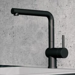 Blanco Linus - Grifo De Fregadero, Negro Mate 525806 -Blanco b243fe96f324aae6e460f435