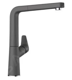 Blanco Avona S - Grifo De Fregadero Con Salida Extraíble, Roca Gris 521285