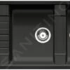 Blanco Zia 8 - Fregadero De Silgranite, 1160x500 Mm, Negro 526027 -Blanco b768848081cc9515822de31c