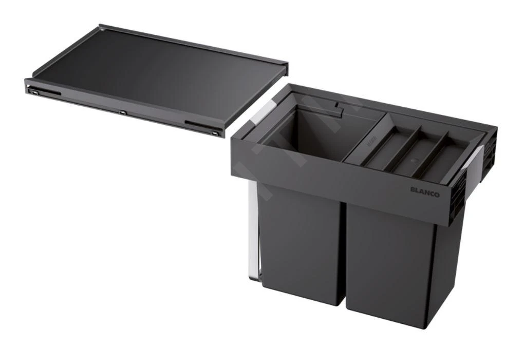 Blanco Flexon II - Papelera Incorporada, Dividida, Volumen 16 L 521467 3 Blanco Flexon II - Papelera Incorporada, Dividida, Volumen 16 L 521467