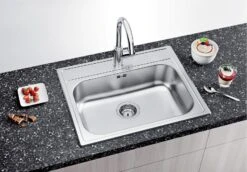 Blanco Dana - Fregadero, 605x500 Mm, Acero Inoxidable 525323 -Blanco c2666248c880d730814d407f