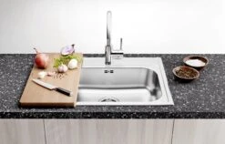 Blanco Dana - Fregadero, 480x500 Mm, Acero Inoxidable 525322 -Blanco c5031e4a38c79ff1286d38a1