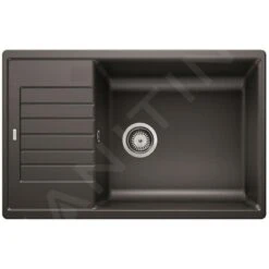 Blanco Zia XL 6 - Fregadero De Silgranite, 780x500 Mm, Compact, Antracita 523273
